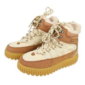 SOREL Womens Honey White Sea Salt ONA AVE TREK BOOT Waterproof 6 NIB